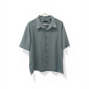 John Ashford Men's Slate Button Down Shirt